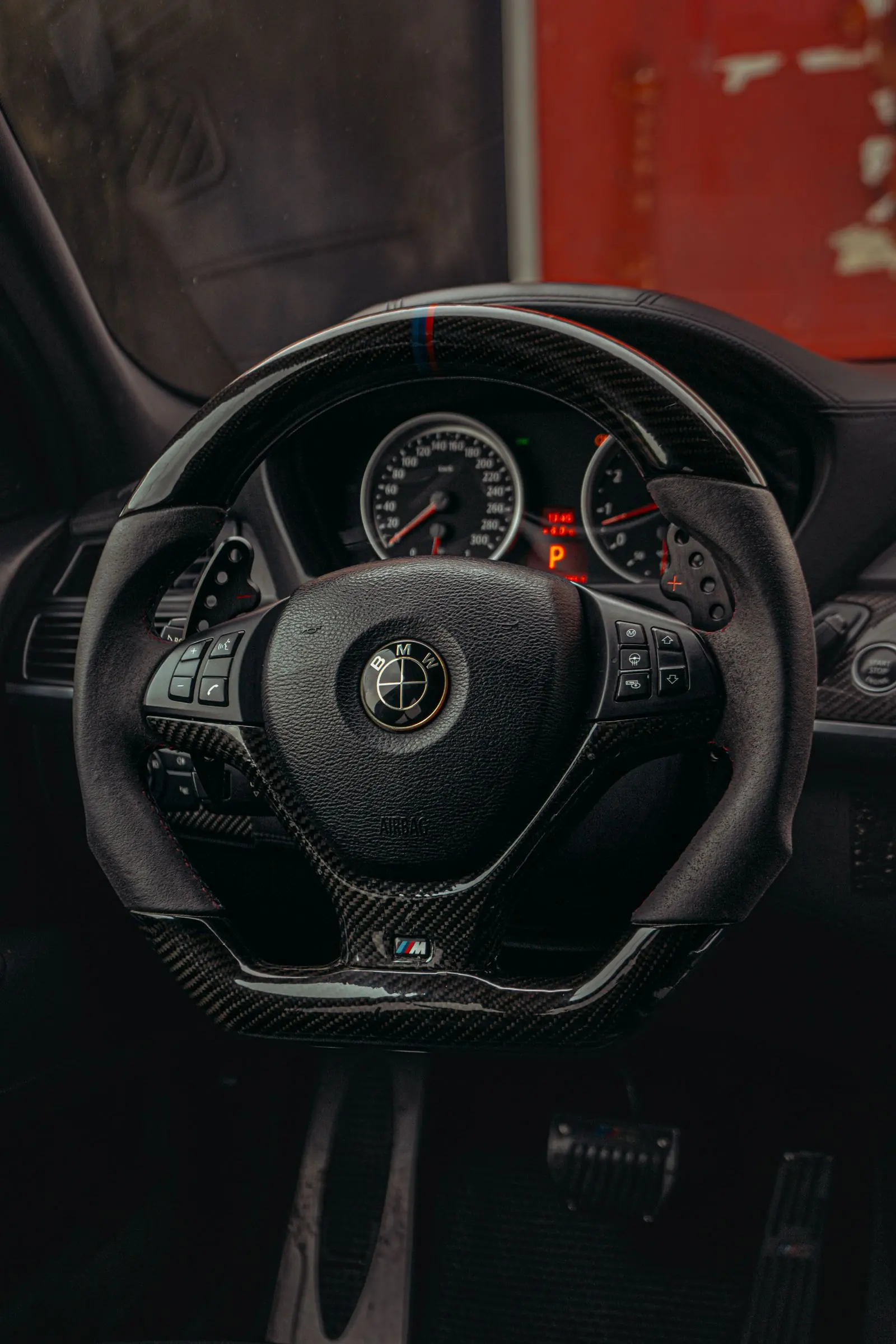 Volante de fibra de carbono en un Jetta GLI / A7